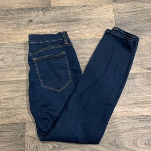 J.Crew toothpick jeans dark wash